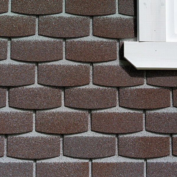 Фaсадная плитка Hauberk цвет КВАРЦИТ на фасаде дома фото 4