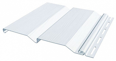 Сайдинг FineBer Д4 Белый (0,205х3,66м) фото Центр Металлокровли