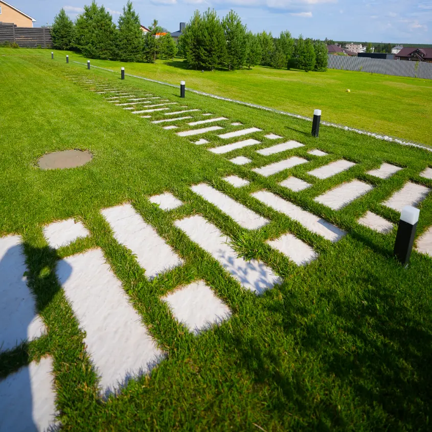 Фото 5 Шаговые плиты для придомовой территории и садовых дорожек