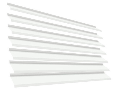 Ламель Жалюзи ЭКО-Z RAL9003 Белый металлическая