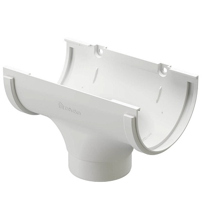 Воронка желоба водостока Docke Стандард цвет белый