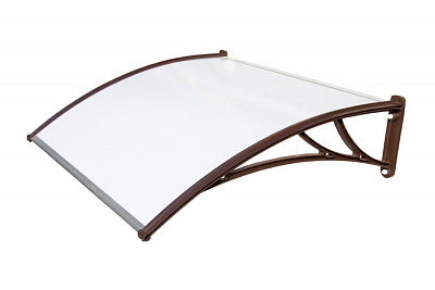 StopRain Козырек молочный (КС-Пбл) (150х93х28) см фото Центр Металлокровли